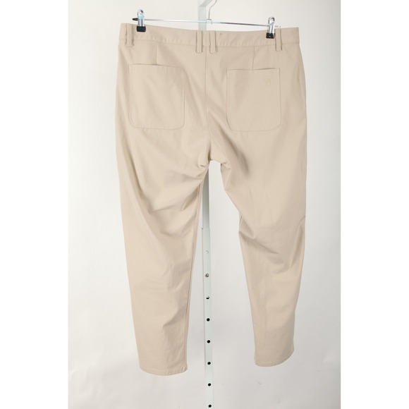 FootJoy Pants Mens 38x30 Beige Performance Golf Stretch Polyester Chino - Picture 4 of 16